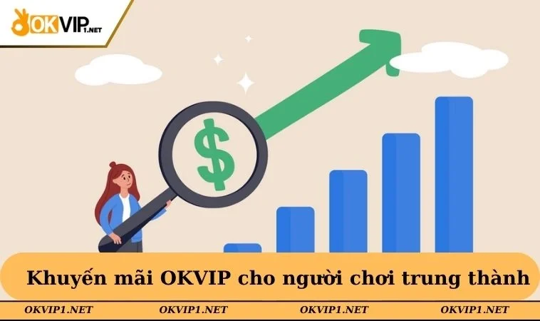 Khuyến mãi OKVIP cho người chơi trung thành